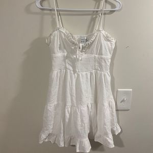 Hello Molly Women White Cocktail Dress 6